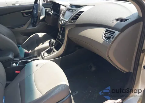 2014 Hyundai Elantra Coupe from USA, damaged, VIN KMHDH6AH4EU024170